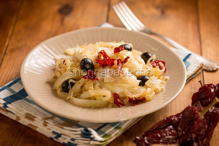 Baccalà con peperoni cruschi Baccalà con peperoni cruschi