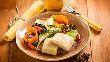 Baccalà in olio cottura all’anice stellato, un piatto unico