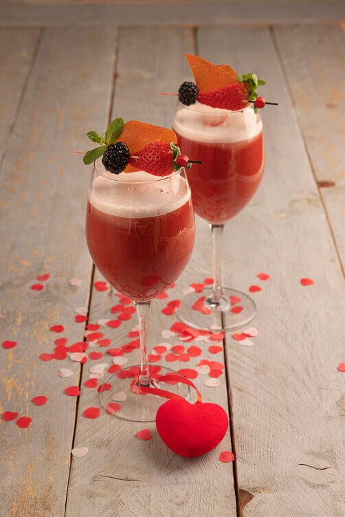 Bloody mary analcolico pomodoro e fragole