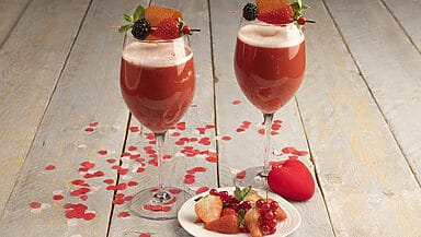 Bloody mary analcolico pomodoro e fragole