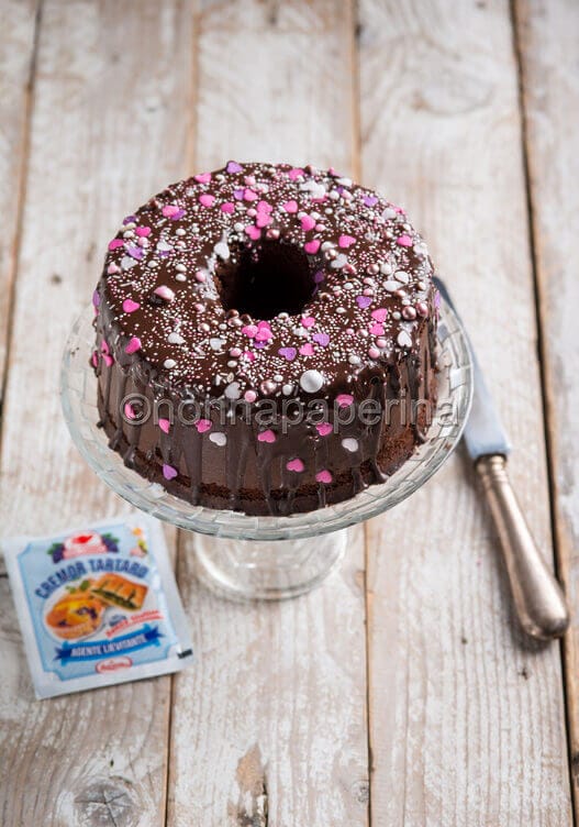 Chiffon cake al cacao Chiffon cake al cacao