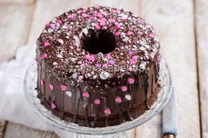 Chiffon cake al cacao, un’idea per San Valentino