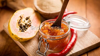 Confettura piccante alla papaya