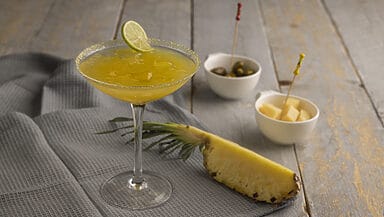 Mocktail con ananas