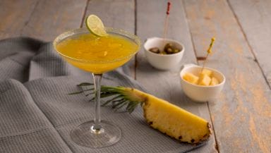 Mocktail con ananas