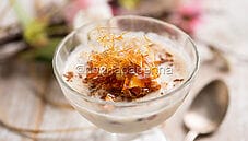 Panna cotta al torrone bianco, un dessert di classe