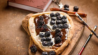 Pizza dessert Corvonero