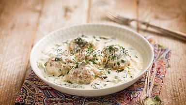 Polpette di agnello in salsa di yogurt