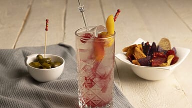 Shirley Temple con pomodorini gialli