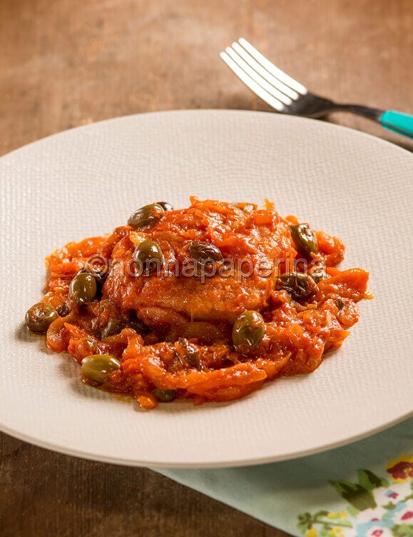 Baccala con cipolle Baccala con cipolle