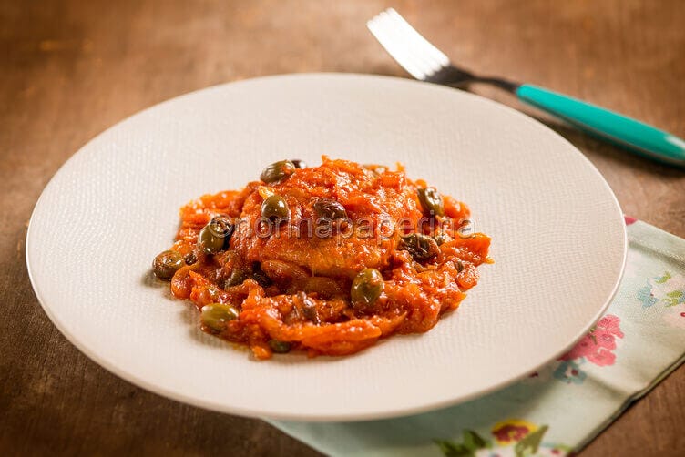 Baccala con cipolle