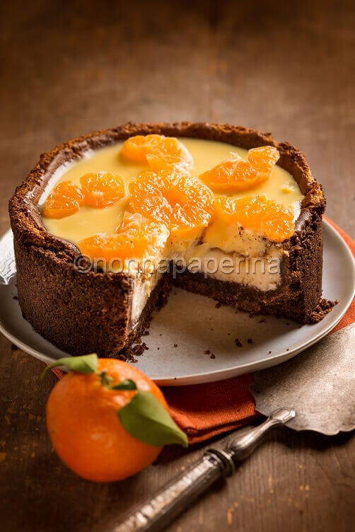 Cheesecake ai mandarini Cheesecake ai mandarini