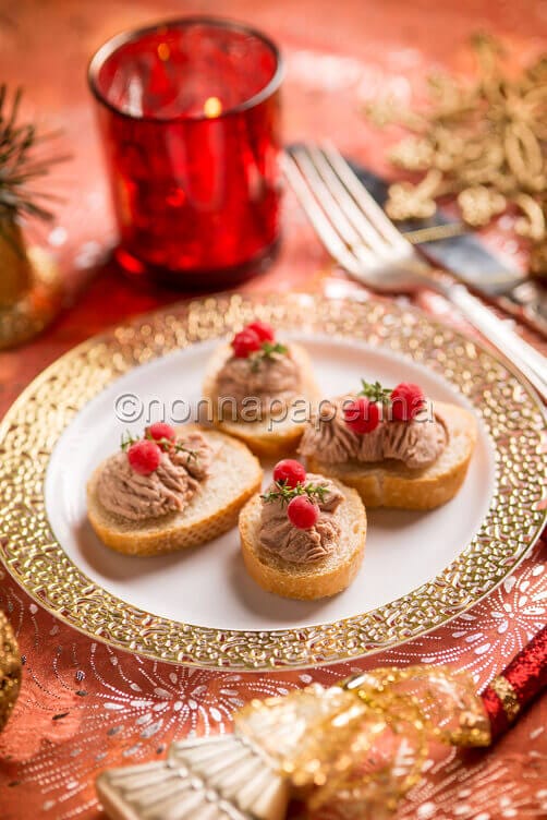 Crostini di foie gras Crostini di foie gras