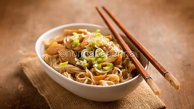 Linguine con abalone all’orientale