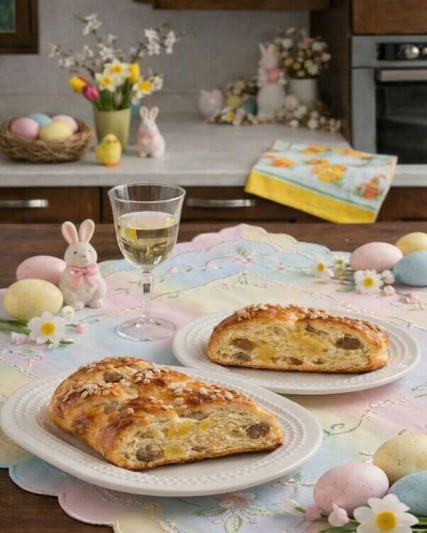 treccia dolce merenda