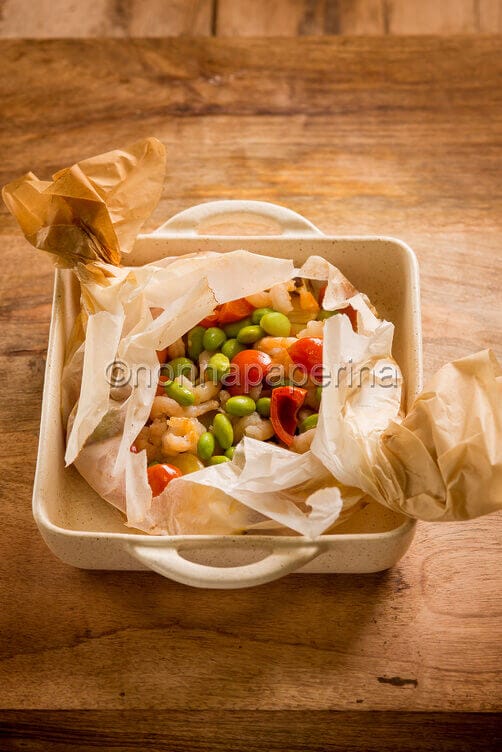 Cartoccio di gamberetti