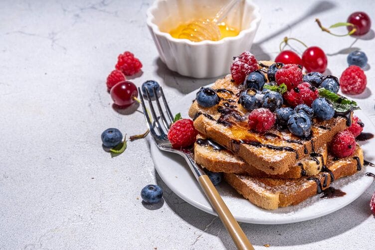 Come preparare un french toast senza uova french toast senza uova