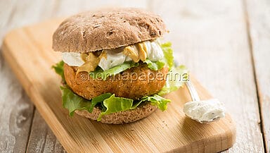 Hamburger di salmone