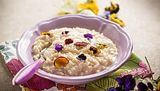 Risotto alle violette, un primo dai sapori delicati