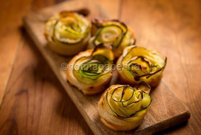 Roselline di zucchine