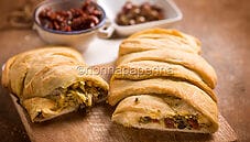 Torta intrecciata con zucchine, una versione sfiziosa