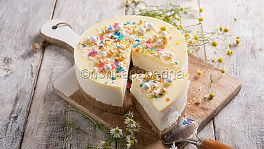 Cheesecake alla camomilla