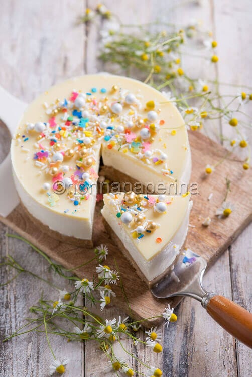 Cheesecake alla camomilla Cheesecake alla camomilla