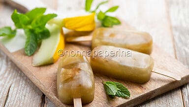 Ghiaccioli melone e menta