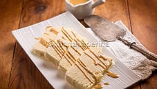 Semifreddo di mele al Calvados, un dessert alcolico