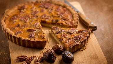 Torta di fichi secchi