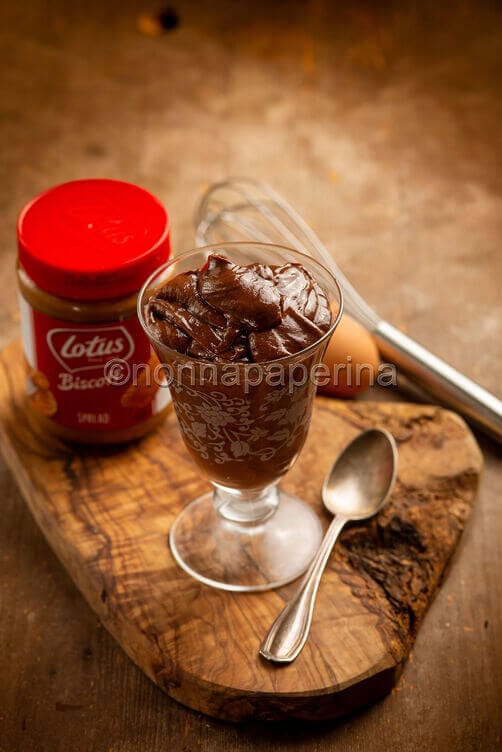 Mousse al cioccolato Biscoff Mousse al cioccolato Biscoff