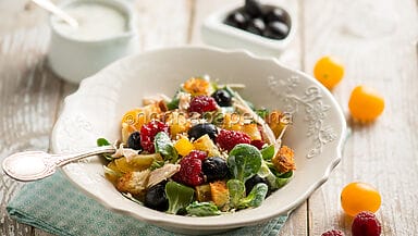 Insalata di gallina con Skyr