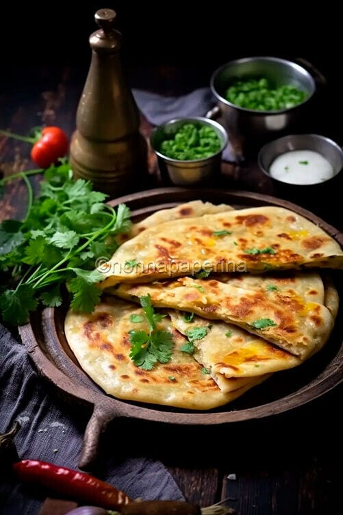 Aloo paratha Aloo paratha