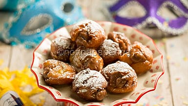 Castagnole alla nutella