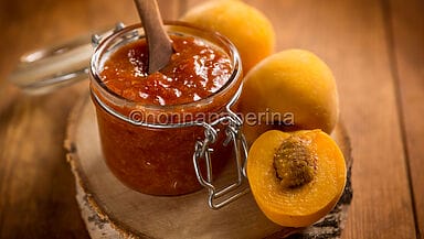 Confettura di pesche senza zucchero