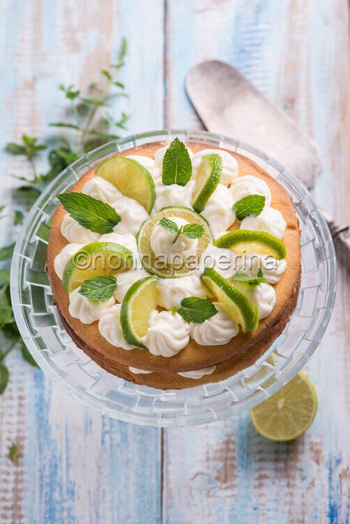 Cream tart al mojito