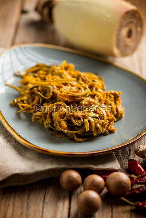 Fiore di banano al curry