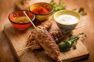 Kofte, spicy, and light meatballs from Turkey