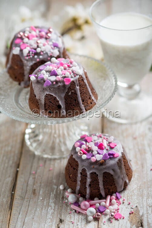 Muffin con glassa al burro