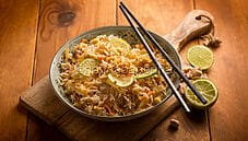 Riso Jasmine con tofu, un bel primo orientale da gustare