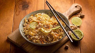 Riso Jasmine con tofu