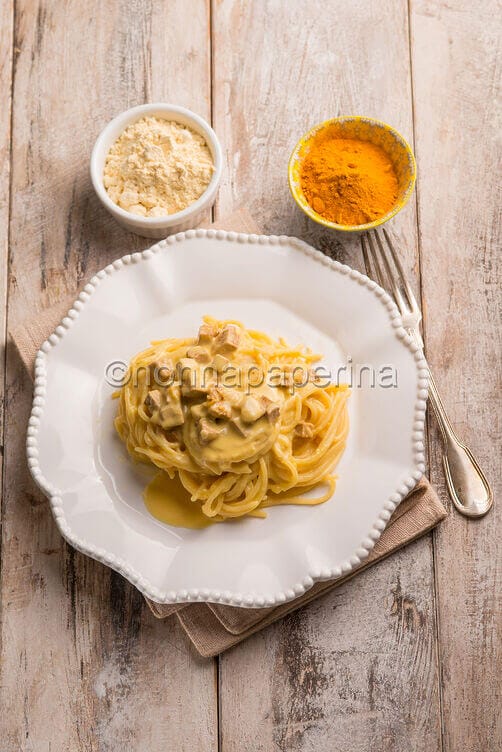 carbonara vegana