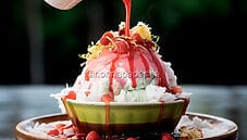 Il kakigori, la granita giapponese con la frutta esotica