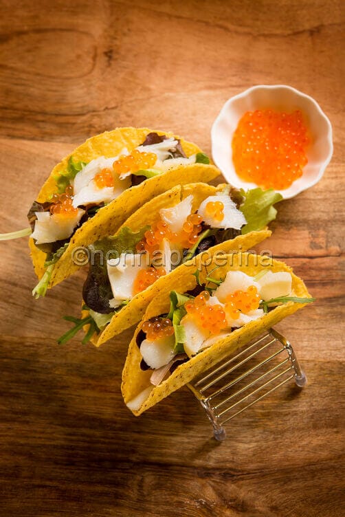 tacos con baccala 