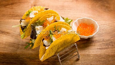 tacos con baccala