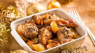 Agnello al forno con patate