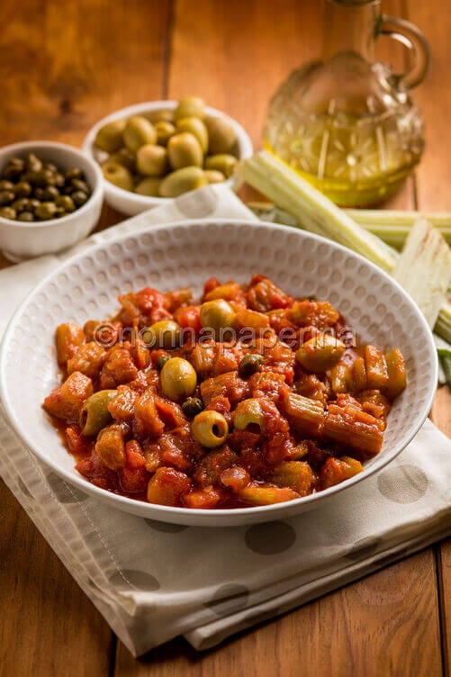 Caponata di cardi Caponata di cardi