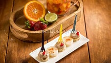 Crostini di foie con melone bianco, un antipasto memorabile