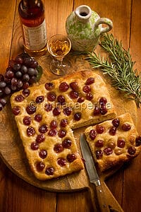 Schiacciata con uva
