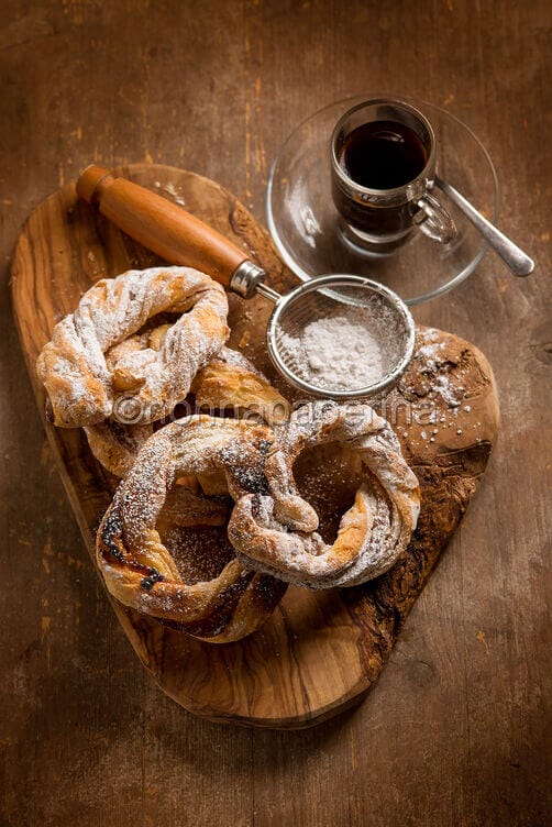 Sfoglie al cioccolato